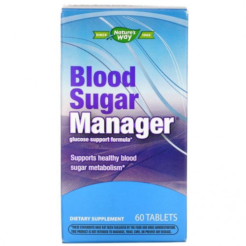Nature's Way, Blood Sugar Manager, 캡슐 60정
