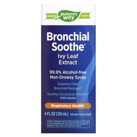 Nature's Way, Bronchial Soothe, Ivy Leaf Extract, 4 fl oz (120 ml)