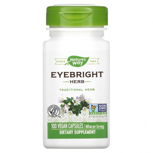 Nature's Way, Eyebright Herb, 430 mg, 100 Vegan Capsules