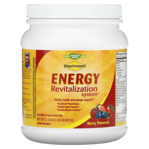 Nature's Way, Fatigued to Fantastic, Energy Revitalization System, 베리, 612g(1.3lb)