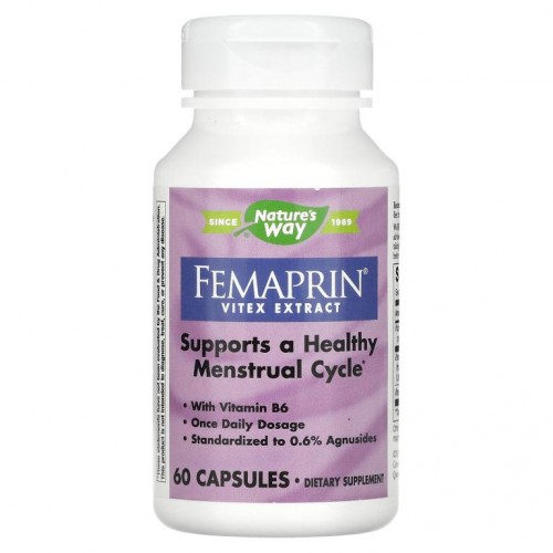 Nature's Way, Femaprin, 바이텍스 엑스트랙트, 60 캡슐
