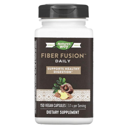 Nature's Way, Fiber Fusion Daily, 3.1 g, 150 Vegan Capsules