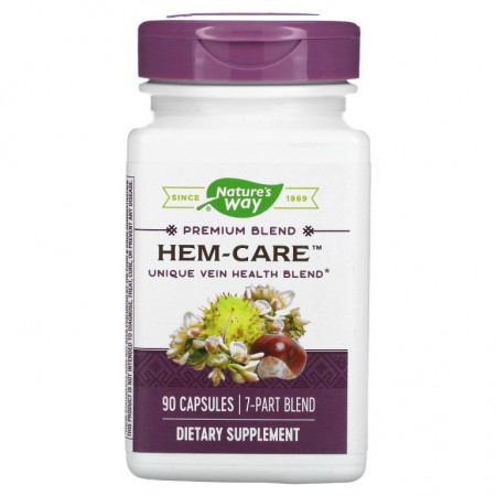 Nature's Way, Hem-Care, 캡슐 90정