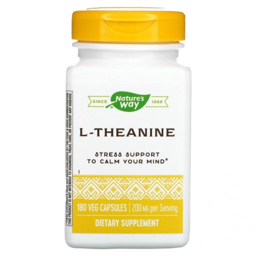 Nature's Way, L-테아닌, 180 베지 캡슐