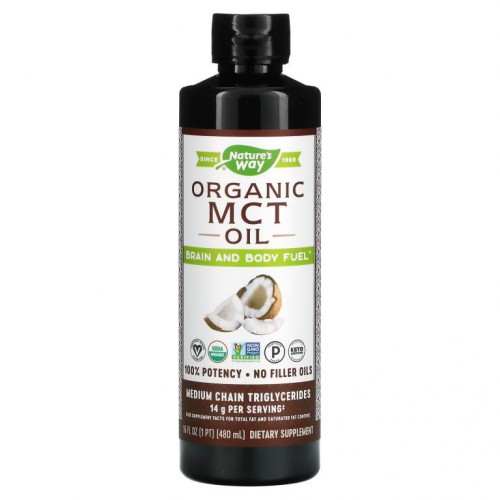 Nature's Way, 유기농 MCT 오일, 480ml(16fl oz)