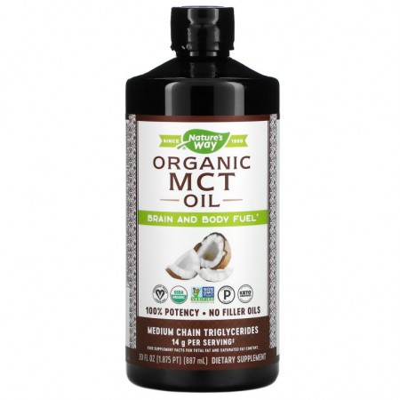 Nature's Way, 유기농 MCT 오일, 887ml(30fl oz)