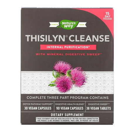 Nature's Way, Mineral Digestive Sweep가 함유된 Thisilyn 클렌즈, 15일 프로그램