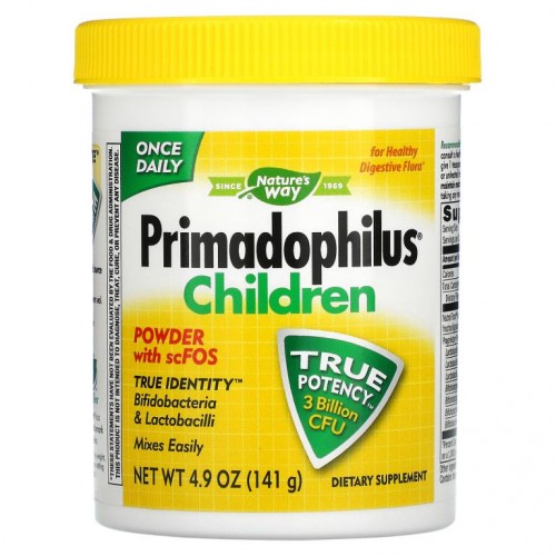 Nature's Way, Primadophilus, 어린이용, 30억CFU, 141g(4.9oz)