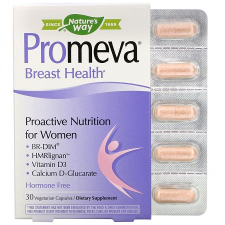 Nature's Way, Promeva, 유방 건강, 베지 캡슐 30정