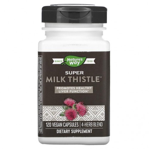 Nature's Way, Super Milk Thistle, 베지 캡슐 120정