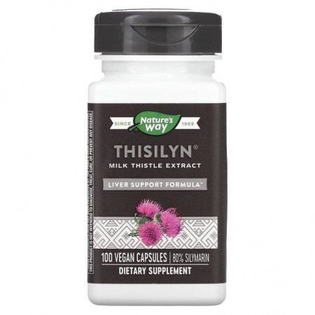 Nature's Way, Thisilyn, 간 건강 지원 포뮬라, 베지 캡슐 100정