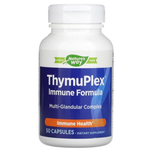 Nature's Way, ThymuPlex, 면역력 포뮬라, 캡슐 50정