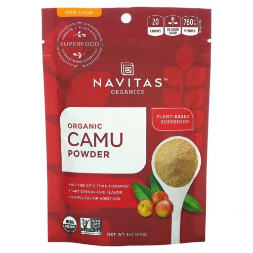 Navitas Organics, 유기농 카무 분말, 85g(3oz)