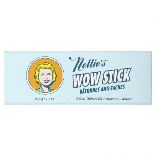 Nellie's, 와우 스틱, 얼룩 제거제, 2.7 oz (76.5 g)
