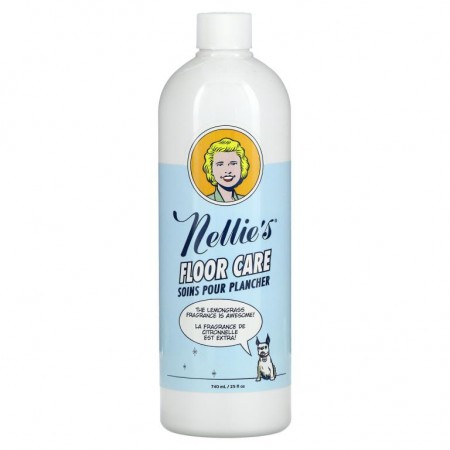Nellie's, 바닥 청소, 레몬그라스, 740ml(25fl oz)