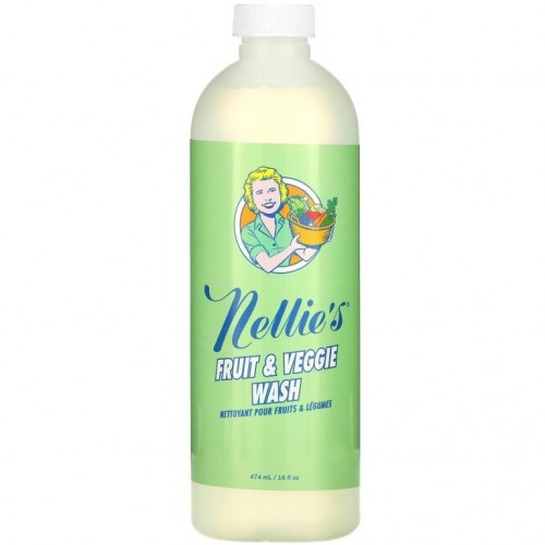 Nellie's, 프루트 & 베지 워시, 474ml(16fl oz)