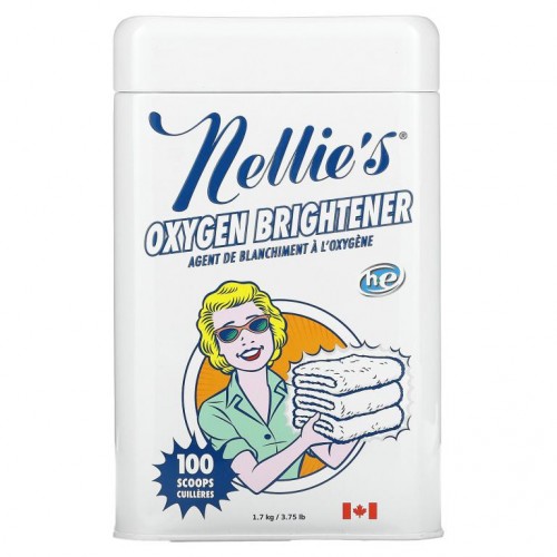 Nellie's, Oxygen Brightener, 100 Scoops