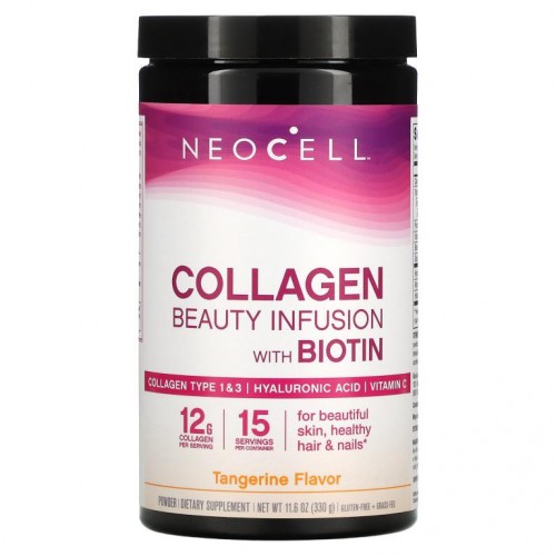 NeoCell, Beauty Infusion 드링크 믹스, 귤, 330g(11.64oz)