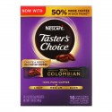 Nescafé, Taster's Choice, 인스턴트 커피, 100% 콜롬비아산, 미디엄 로스트, 16팩, 각 3g(0.1oz)