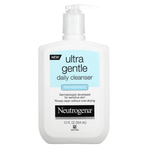 Neutrogena, 울트라 젠틀, 데일리 클렌저, 포밍 포뮬러, 354ml(12fl oz)