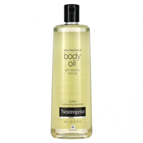 Neutrogena, 바디 오일, 가벼운 참깨 포뮬라, 473ml(16fl oz)