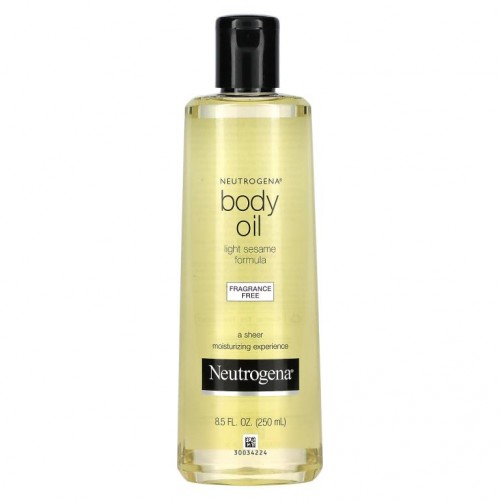 Neutrogena, 바디 오일, 무향, 8.5 fl oz (250 ml)