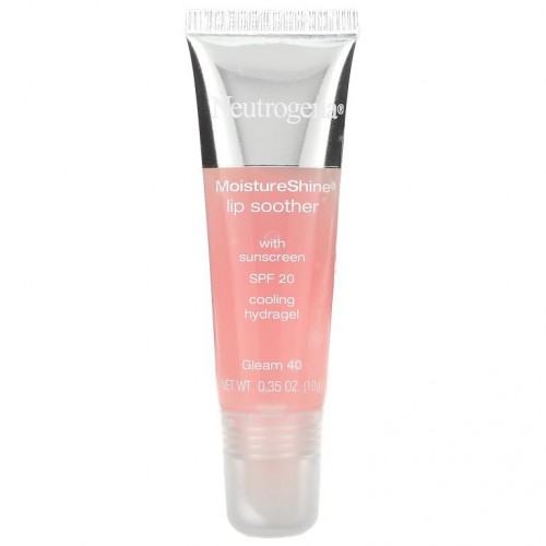 Neutrogena, MoistureShine Lip Soother, SPF 20, Gleam, 0.35 oz (10 g)