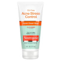 Neutrogena, Oil-Free Acne Stress Control, 파워 크림 워시, 177ml(6fl oz)