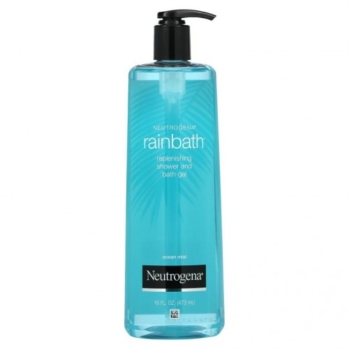 Neutrogena, Rainbath, 보충 샤워 및 목욕 젤, 바다 안개, 473ml(16fl oz)