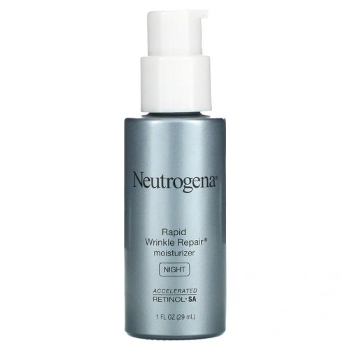 Neutrogena, Rapid Wrinkle Repair, 모이스처라이저, 나이트, 29ml(1fl oz)