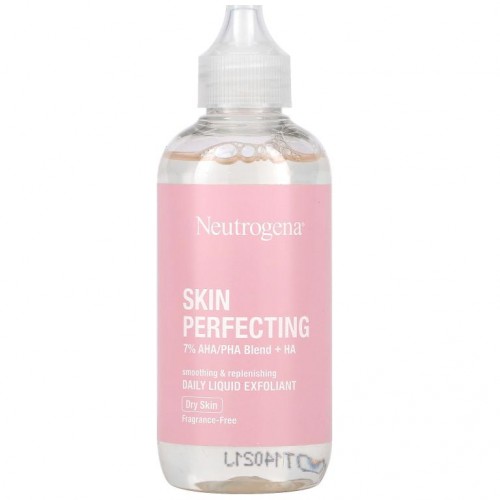 Neutrogena, Skin Perfecting, Daily Liquid Exfoliant, Dry Skin, 4 fl oz (118 ml)