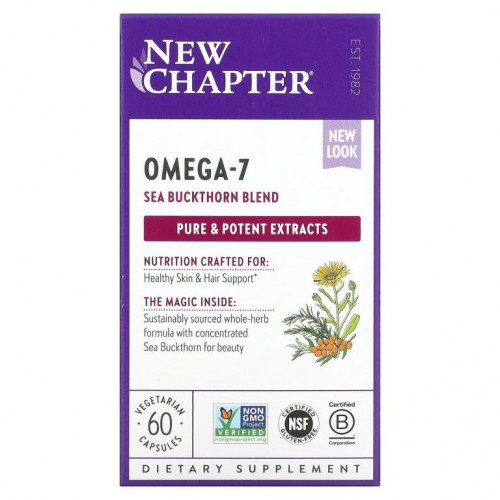 New Chapter, 오메가7 산자나무 혼합물, 베지 캡슐 60정