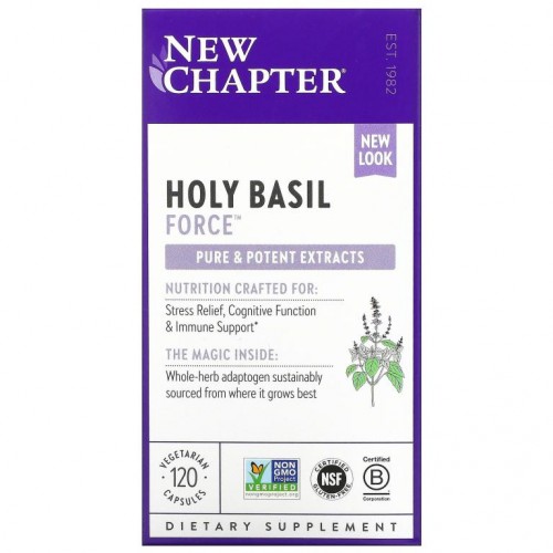 New Chapter, Holy Basil Force, 베지 캡슐 120정