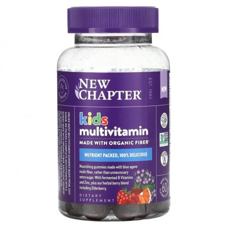 New Chapter, Kid's Multivitamin, Berry Citrus, 60 Gummies
