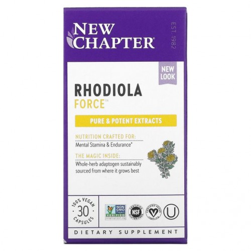 New Chapter, Rhodiola Force, 베지 캡슐 30정