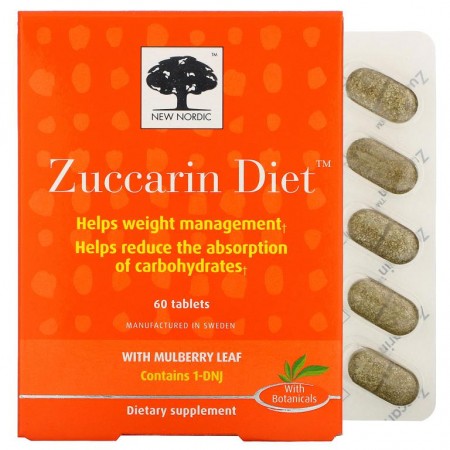 New Nordic, Zuccarin Diet, 60정