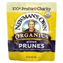 Newman's Own Organics, 씨를 뺀 유기농 건자두, 170g(6oz)