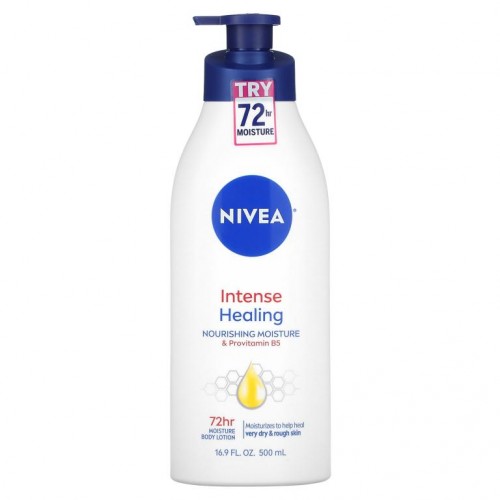 Nivea, 익스텐디드 모이스처, 바디 로션, 건조에서 극 건조 스킨, 16.9 fl oz (500 ml)
