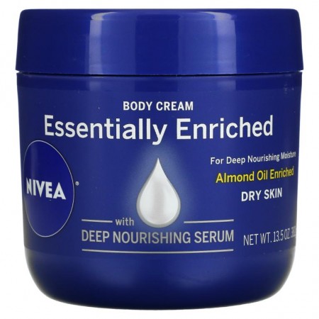 Nivea, 바디 크림, 에센셜리 인리치드, 382g(13.5fl oz)