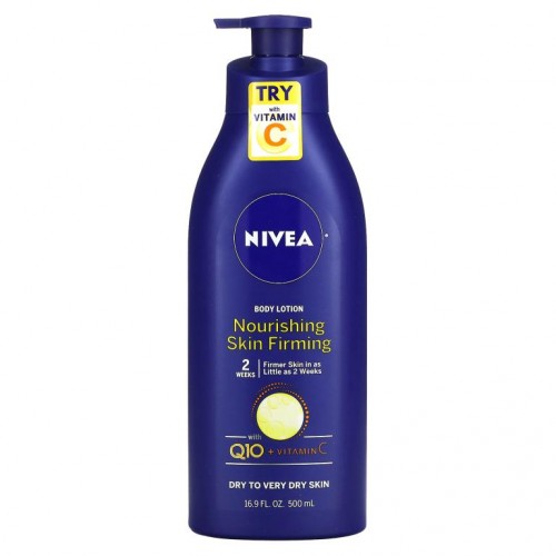 Nivea, 바디 로션, 너리싱 스킨 퍼밍, 500ml(16.9fl oz)