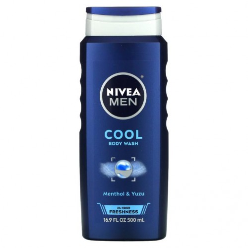 Nivea, Men Body Wash, Cool, 16.9 fl oz (500 ml)