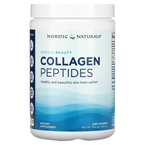 Nordic Naturals, 노르딕 뷰티, 콜라겐 펩타이드, 무맛, 300g(10.6oz)