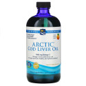 Nordic Naturals, 북극 대구 간유, 오렌지향, 473ml(16fl oz)