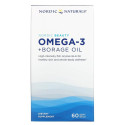 Nordic Naturals, 노르딕 뷰티, 오메가3 + 보리지 오일, 소프트젤 60정