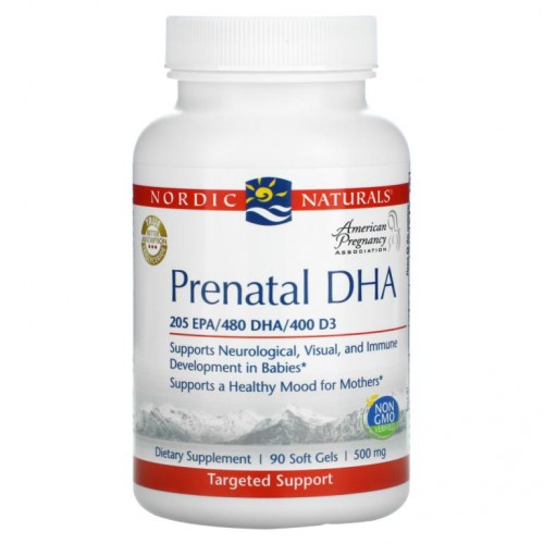 Nordic Naturals, Prenatal DHA, 240 mg, 소프트젤 90 정