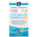 Nordic Naturals, Ultimate Omega-D3, 레몬 맛, 640mg, 소프트젤 60정