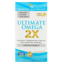 Nordic Naturals, Ultimate Omega 2X, 레몬 맛, 1,075mg, 소프트젤 60정