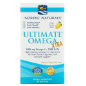 Nordic Naturals, Ultimate Omega Xtra, 레몬 맛, 740mg, 소프트젤 60정