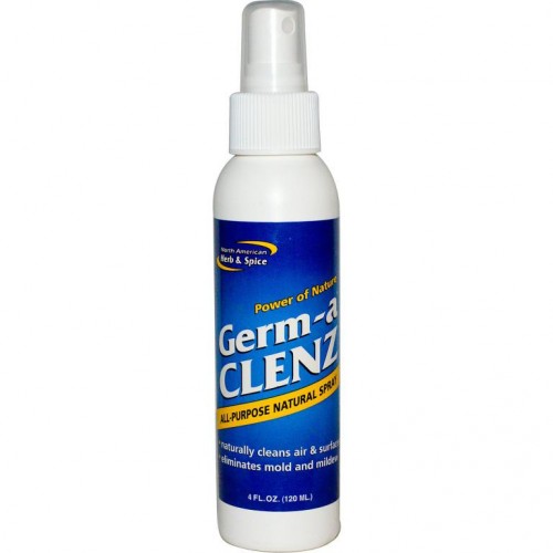 North American Herb & Spice, Germ-a Clenz, 다목적 천연 스프레이, 120ml(4fl oz)