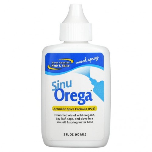 North American Herb & Spice, Sinu Orega, 비강 스프레이, 60ml(2fl oz)